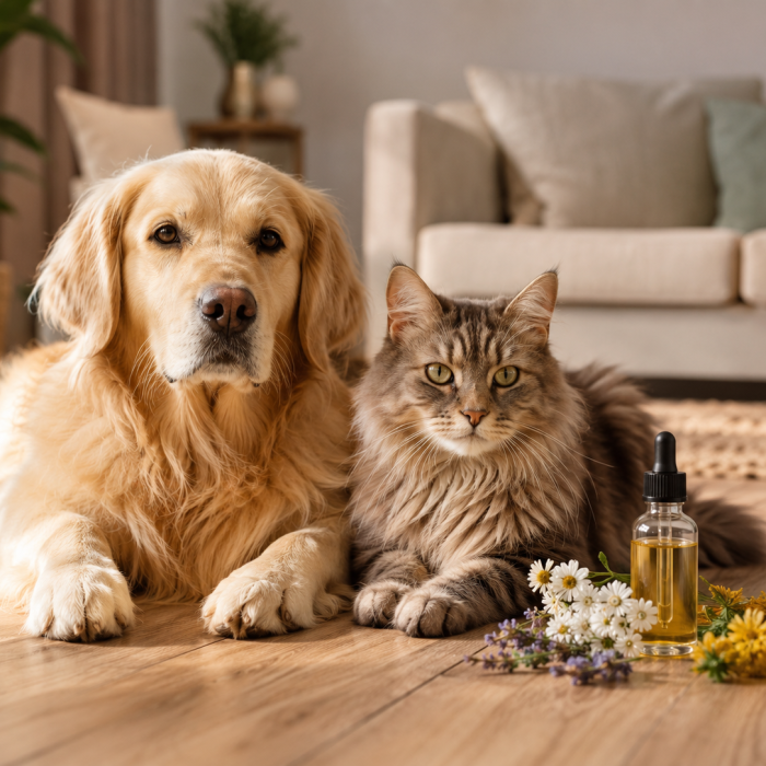 Fiori di Bach per cani e gatti e benessere animale